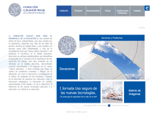 Tablet Screenshot of fundacioncolegiobase.org